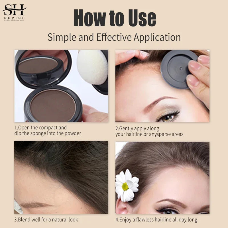 SEVICH Hairline Shadow Powder for Men & Women