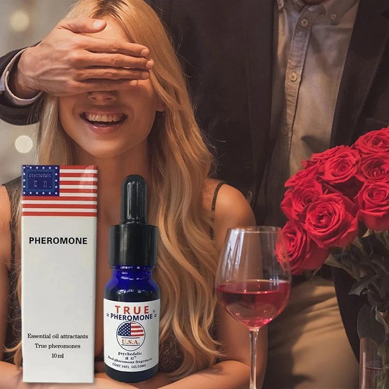 10ml Pheromone Perfume for Men Women EDT Floral Fragrance