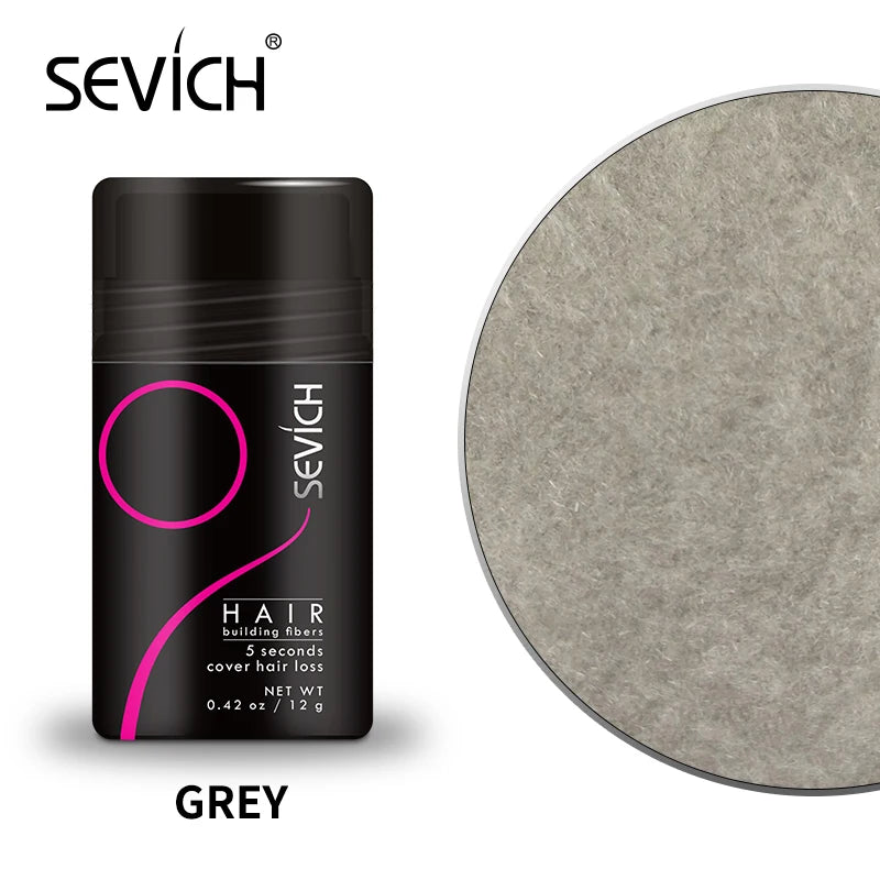 Sevich 12g Hair Fibers Instantly Hair Building Fiber Powders Adds Volume Hair Growth Fiber Salon Professional Hair Care Product - AliExpress 66