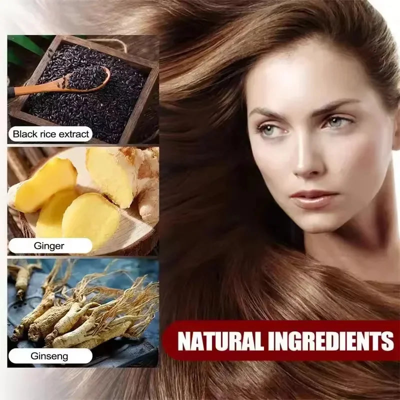 Gray White Hair Treatment Serum Cover White Hair To Black Natural Color Repair Spray Anti Loss Hair Restore Healthy Hair Care - AliExpress 66