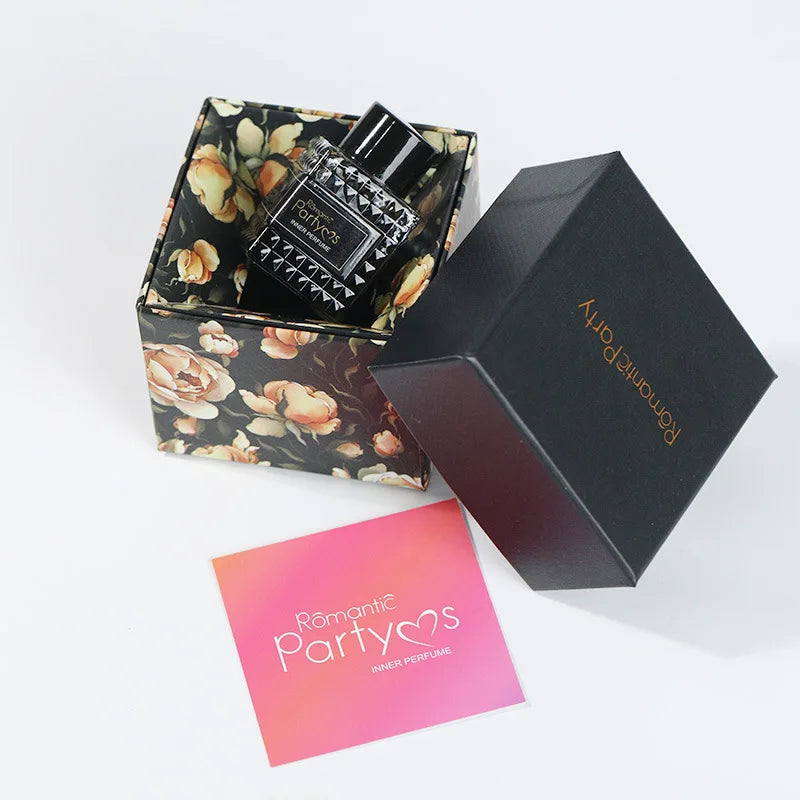 Women Intimate Perfume Gift Box Mini Diamond Bottle Long Lasting Soft Floral Light Scent Sakura Portable Travel Dating Fragrance