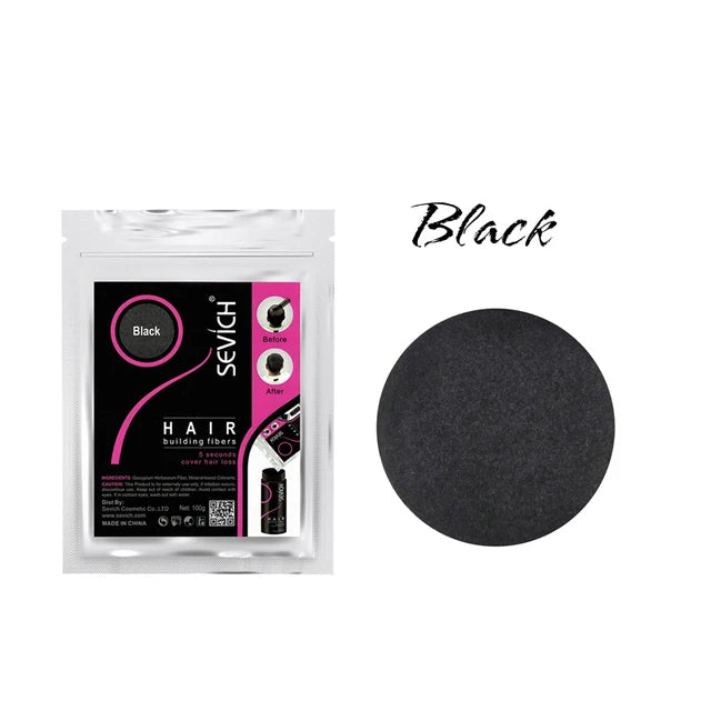 Sevich Hair Building Fibers Powder Spray Keratin Thicker Anti Hair Loss Products Instant Hair Growth Fiber Hair Care Christmas - AliExpress 66