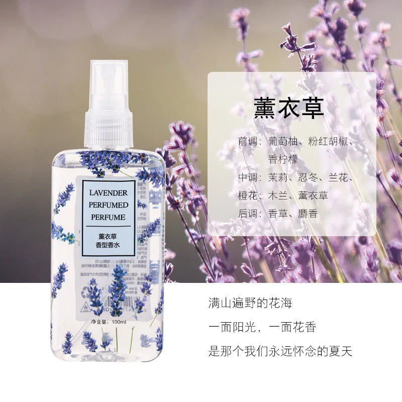 100ML English Pear And Freesia Body Mist Perfume Fresh Fruity Floral Scent Long Lasting Fragrance For Deodorant Daily Dating