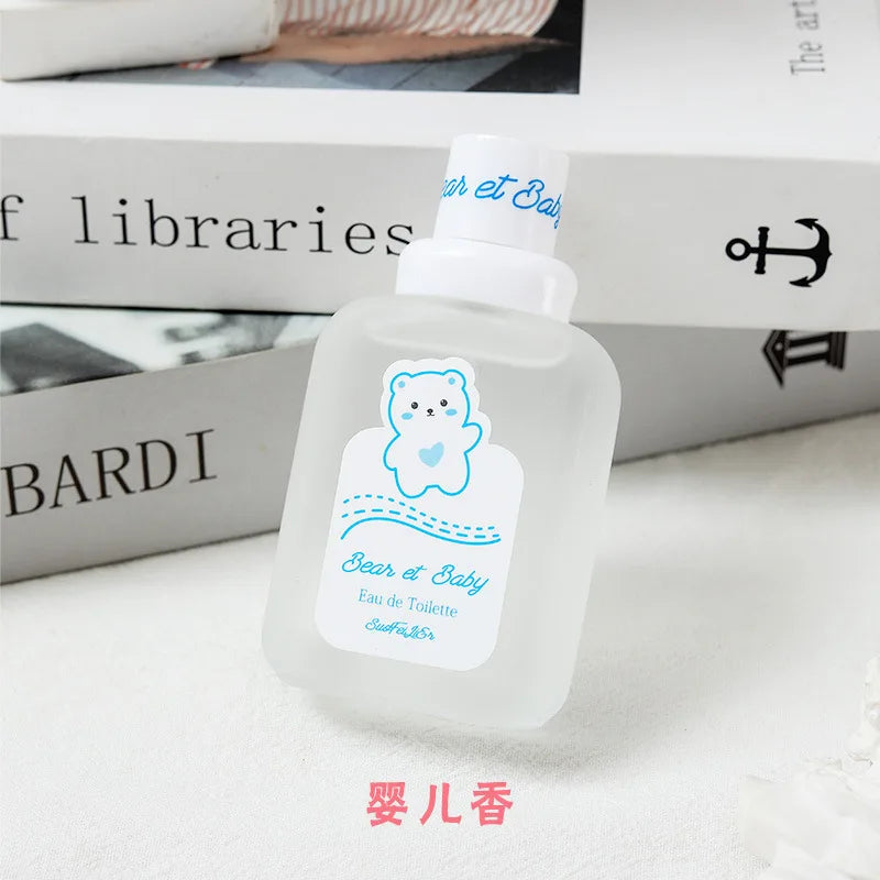 50ML Baby Bear Series Women's Perfume Long Lasting Fragrance Peach Pomegranate Orange Milk Ice Cream Fresh Not Cloying Sweetness