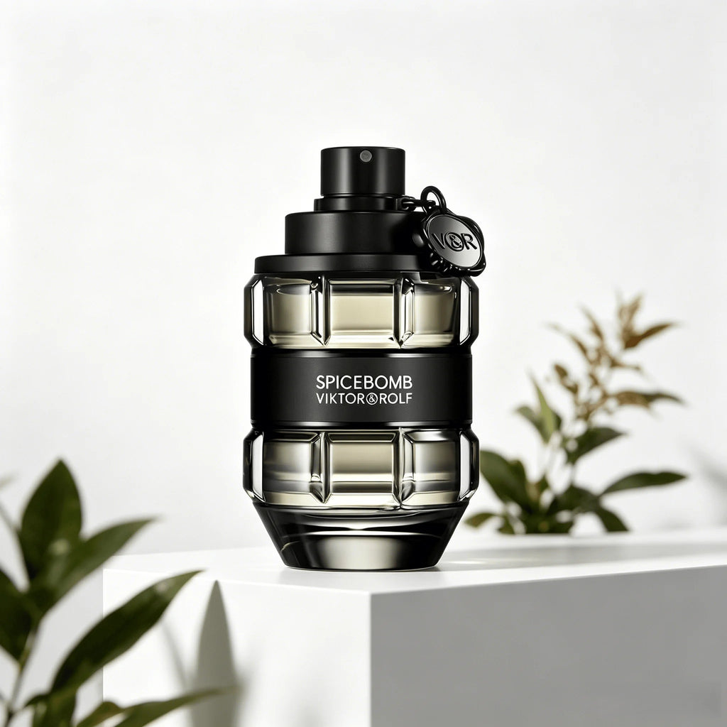 VIKTOR&ROLF Spice Eau De Parfum 90ML With Original Gift Box Long Lasting Warm Spicy Woody Tobacco Fragrance Men Perfume Transparent Black Grenade Bottle Black Band Masculine Scent Business Party Holiday Gift for Him - AliExpress 66