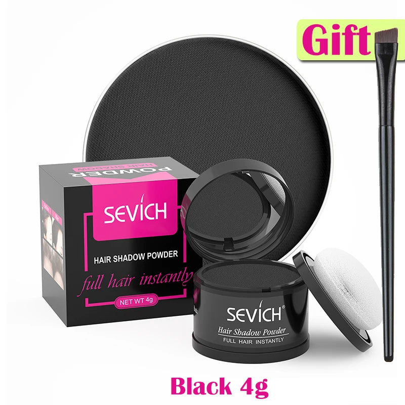 SEVICH Hairline Powder Black Blonde Root Cover Up 4G
