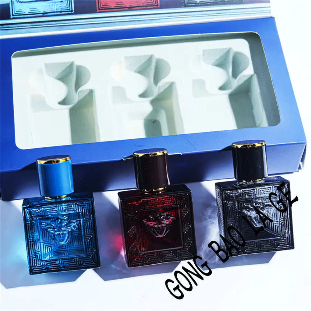 90ml Men Perfume Set 3pcs Floral Fragrance
