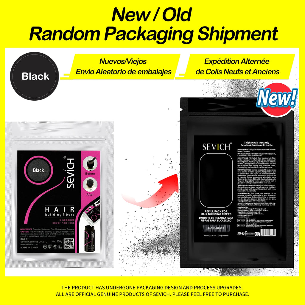 Sevich 100g Hair Fibers Refill Bag Keratin Instant Hair Growth Powder Hair Building Fiber Hair Regrowth Powder Hair Loss Product - AliExpress 66