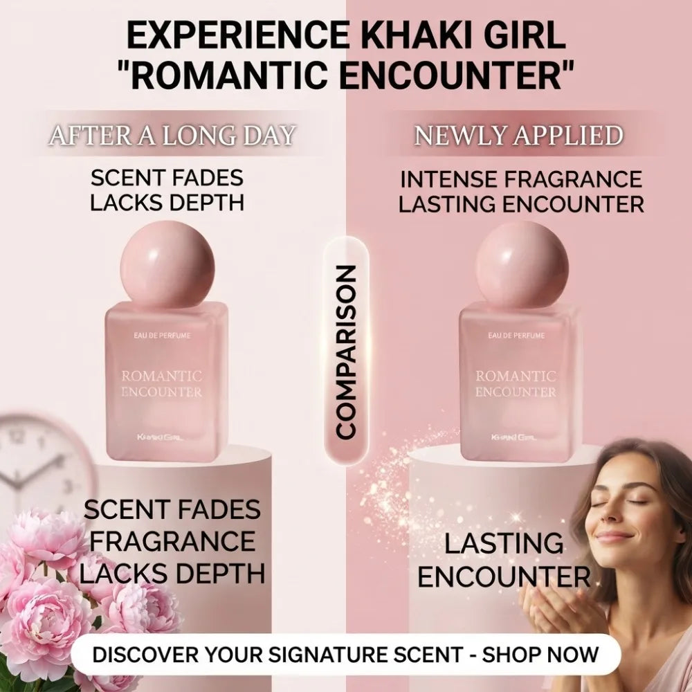 Romantic Encounter Perfume for Women 50ML EDP Long Lasting Fruity Woody Floral Fragrance Elegant Girly Scent For Daily Use Date