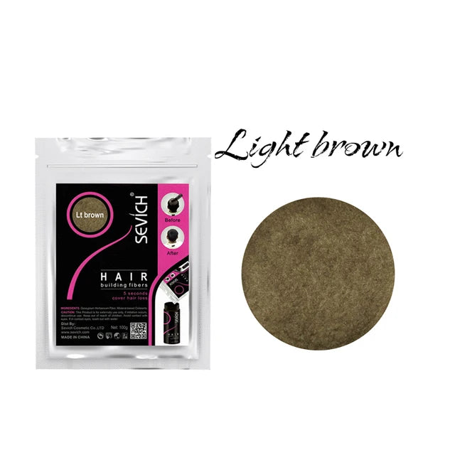 Sevich Hair Building Fibers Powder Spray Keratin Thicker Anti Hair Loss Products Instant Hair Growth Fiber Hair Care Christmas - AliExpress 66