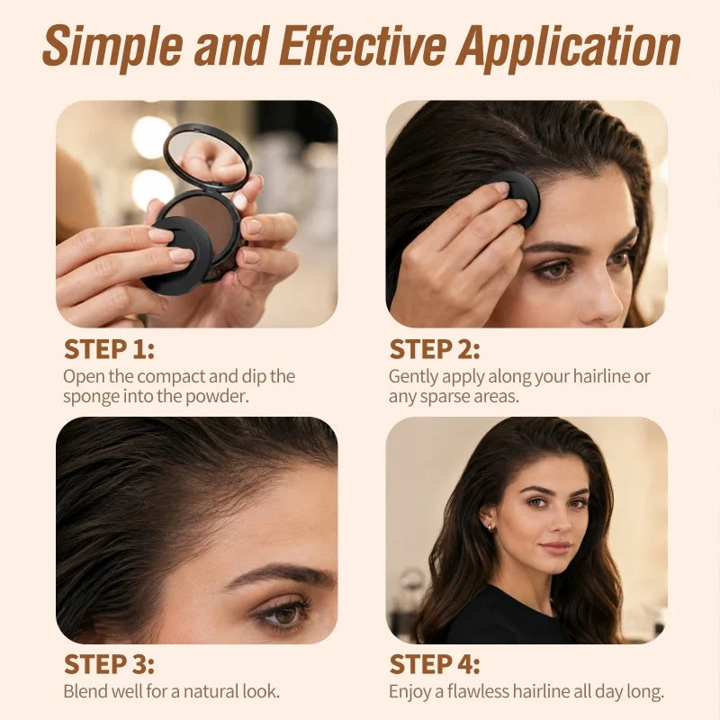 Hairline Shadow Powder Stain-Proof 24 Hour Instantly Conceal Hairline Powder Fill Forehead Hair Line Powder for Thinning Hair - AliExpress 66