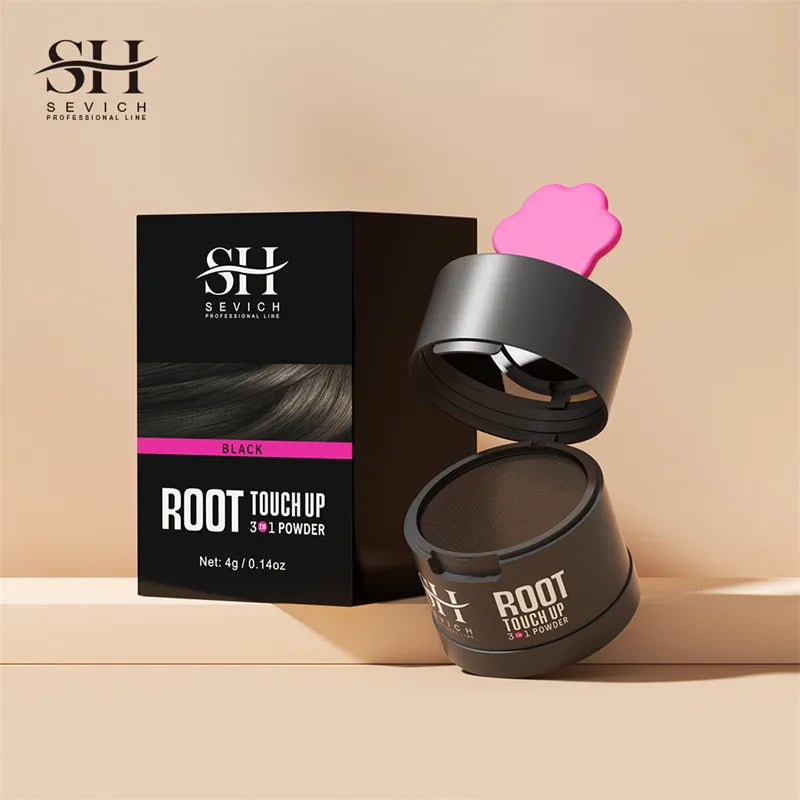 Hair Line Powder 4g Black Root Touch-up Natural Instant Waterproof Hairline Shadow Powder Hair Concealer Coverage Hair Care