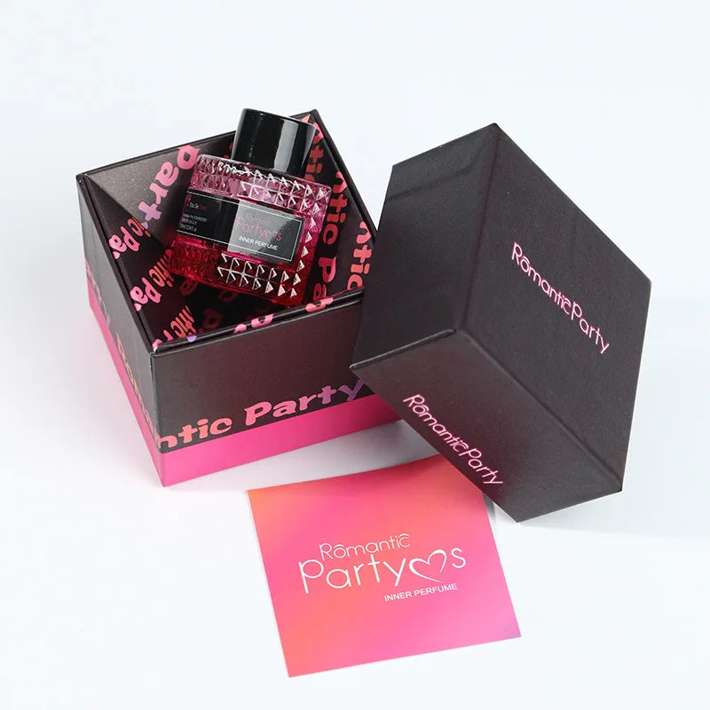 Women Intimate Perfume Gift Box Mini Diamond Bottle Long Lasting Soft Floral Light Scent Sakura Portable Travel Dating Fragrance