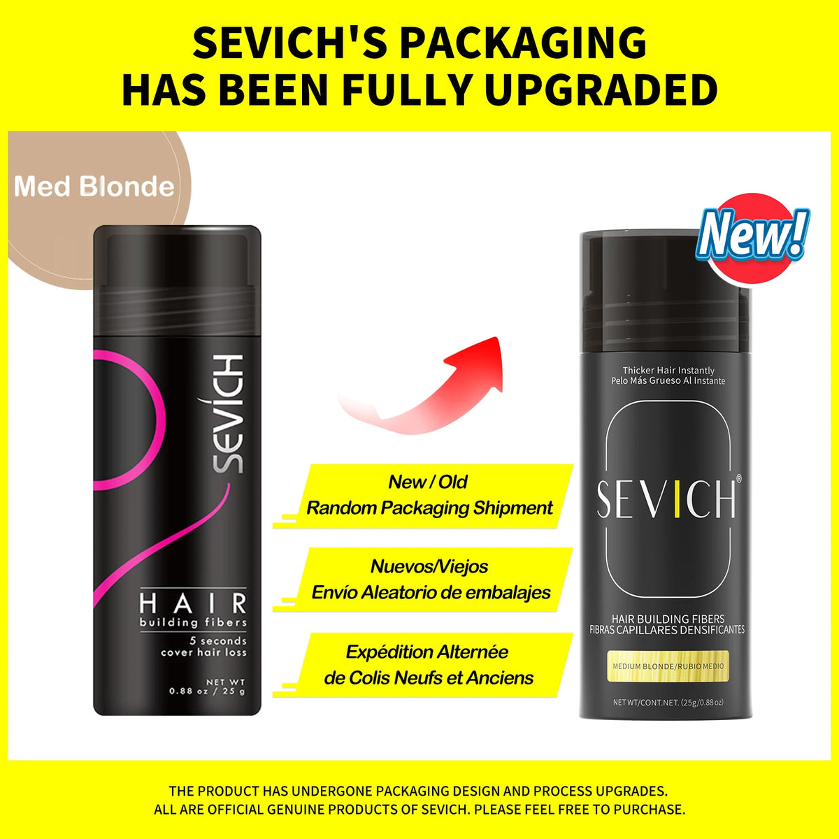 Sevich Hair Fiber Building Thin Loss Concealer Spray Refill Keratin Fibers Hair Powder Styling 25g 10 Colors Anti Hair Loss - AliExpress 66
