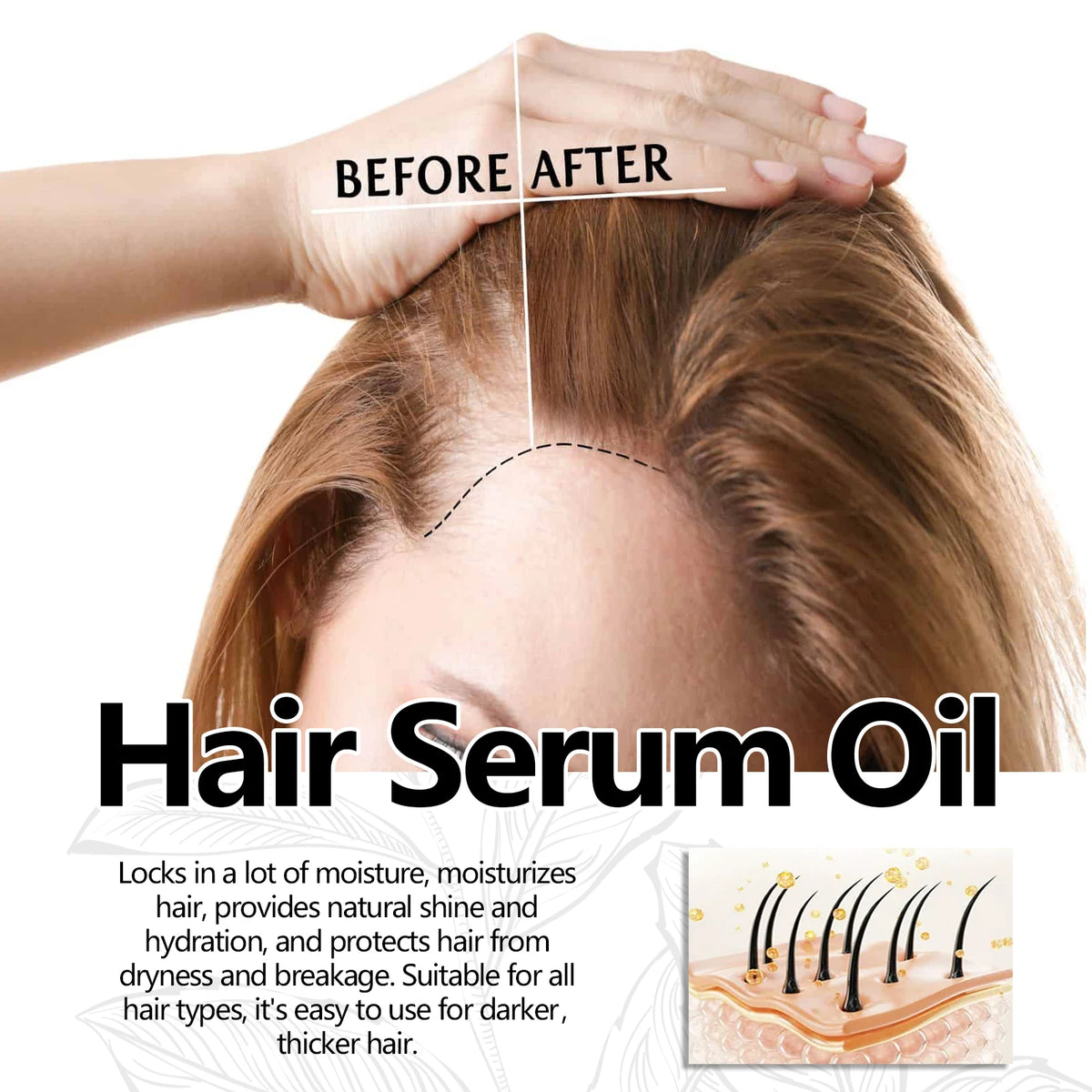Scalp Treatment Serum Oil Hair Thicken Promote Hair Regrowth Prevent Hair Loss Repair Damaged Hair Smoothing Nourishing Hair Oil - AliExpress 66
