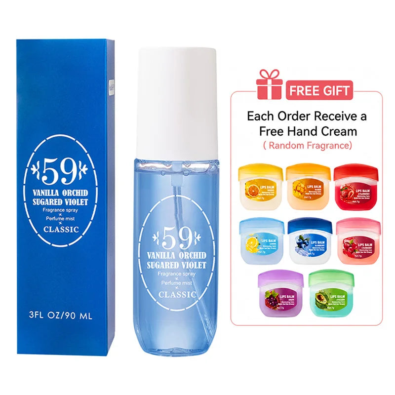 Perfume Mist Body Spray 5 Scents Vanilla Orchid Ocean Air Jasmine Blooms Creamy Coconut Milk Macadamia Long Lasting 90ml Each for Women Gift - AliExpress 66