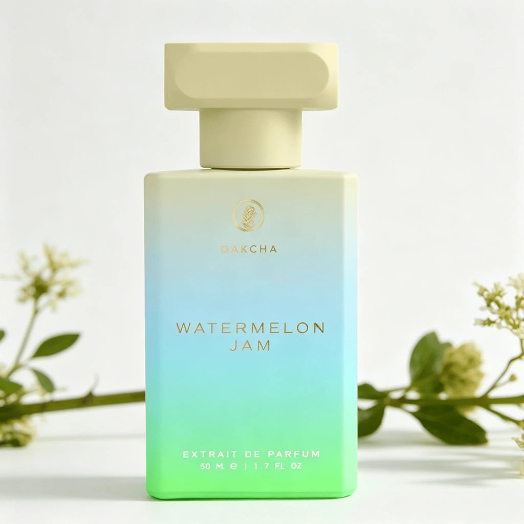 Oakcha Watermelon Jam Extrait de Parfum 50ML Long Lasting Juicy Fresh Watermelon Fruity Sweet Fragrance Unisex Perfume Gradient White Blue Green Square Bottle Cool Summer Scent Holiday Gift for Him and Her - AliExpress 66