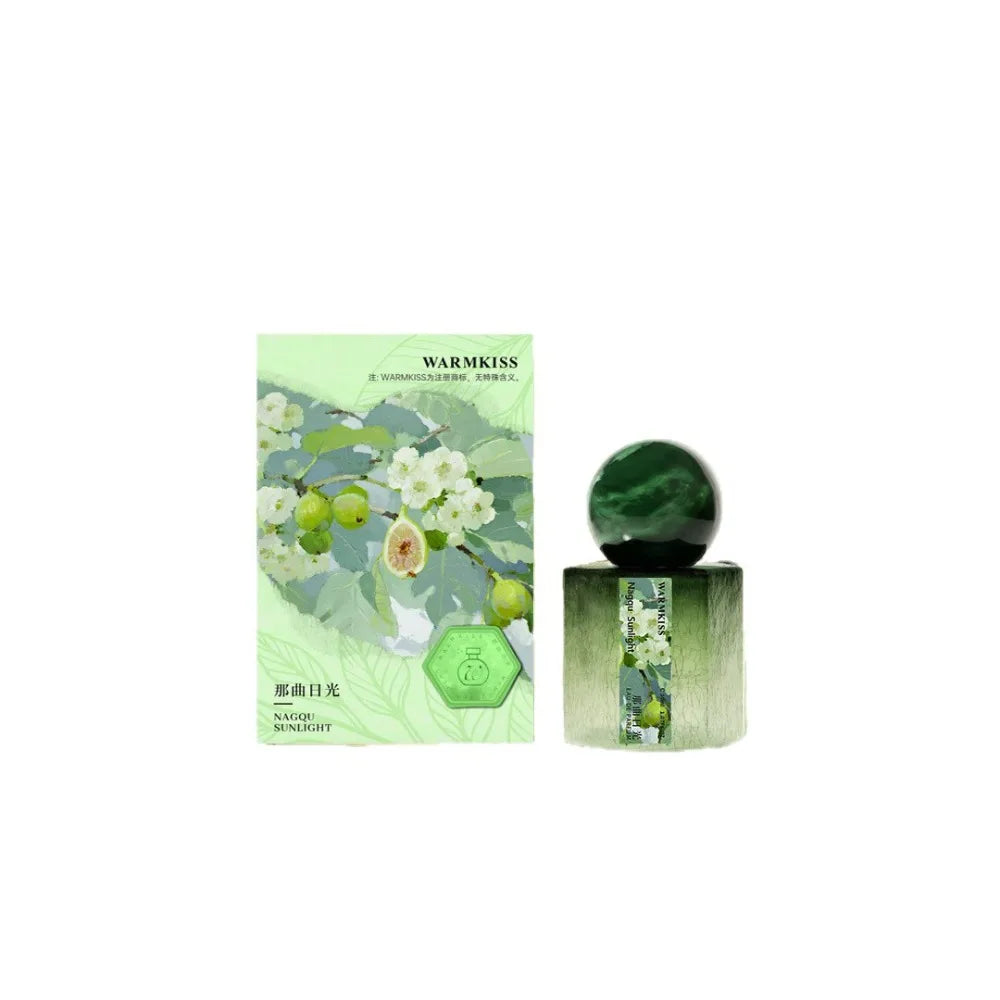 Nagqu Sunlight Perfume for Women 50ml Long-lasting Fruity Woody Fresh Fig Eau de Toilette Clean & Elegant Fragrance Gift for Her
