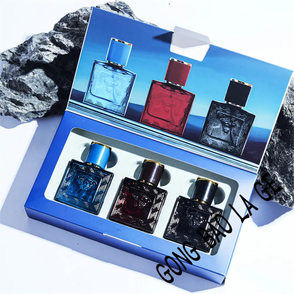 90ml Men Perfume Set 3pcs Floral Fragrance