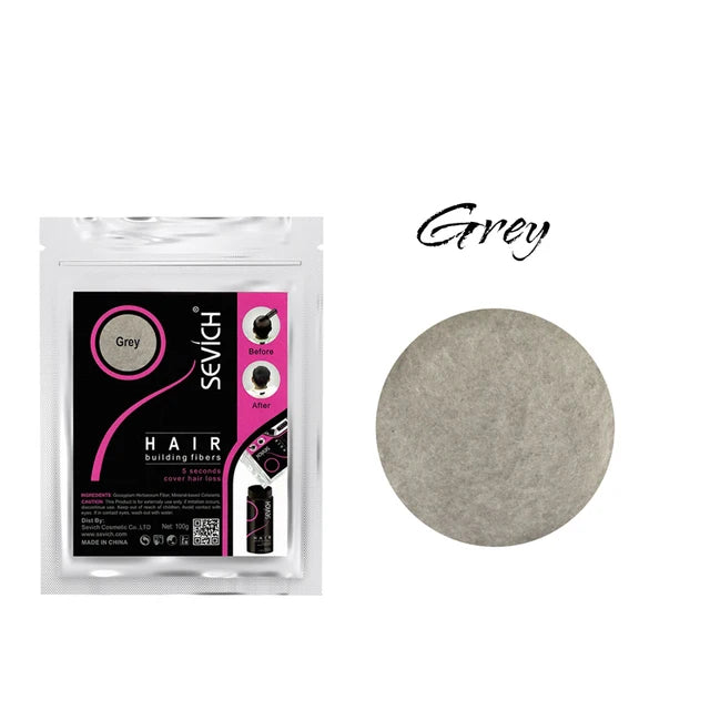 Sevich Hair Building Fibers Powder Spray Keratin Thicker Anti Hair Loss Products Instant Hair Growth Fiber Hair Care Christmas - AliExpress 66
