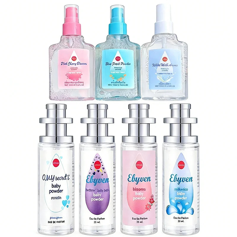 Floral Unisex Fragrance High-end Baby Milk Scented Pagoda-shaped Eau De Toilette Fresh Vanilla Lavender Deodorizing Body Spray - AliExpress 66
