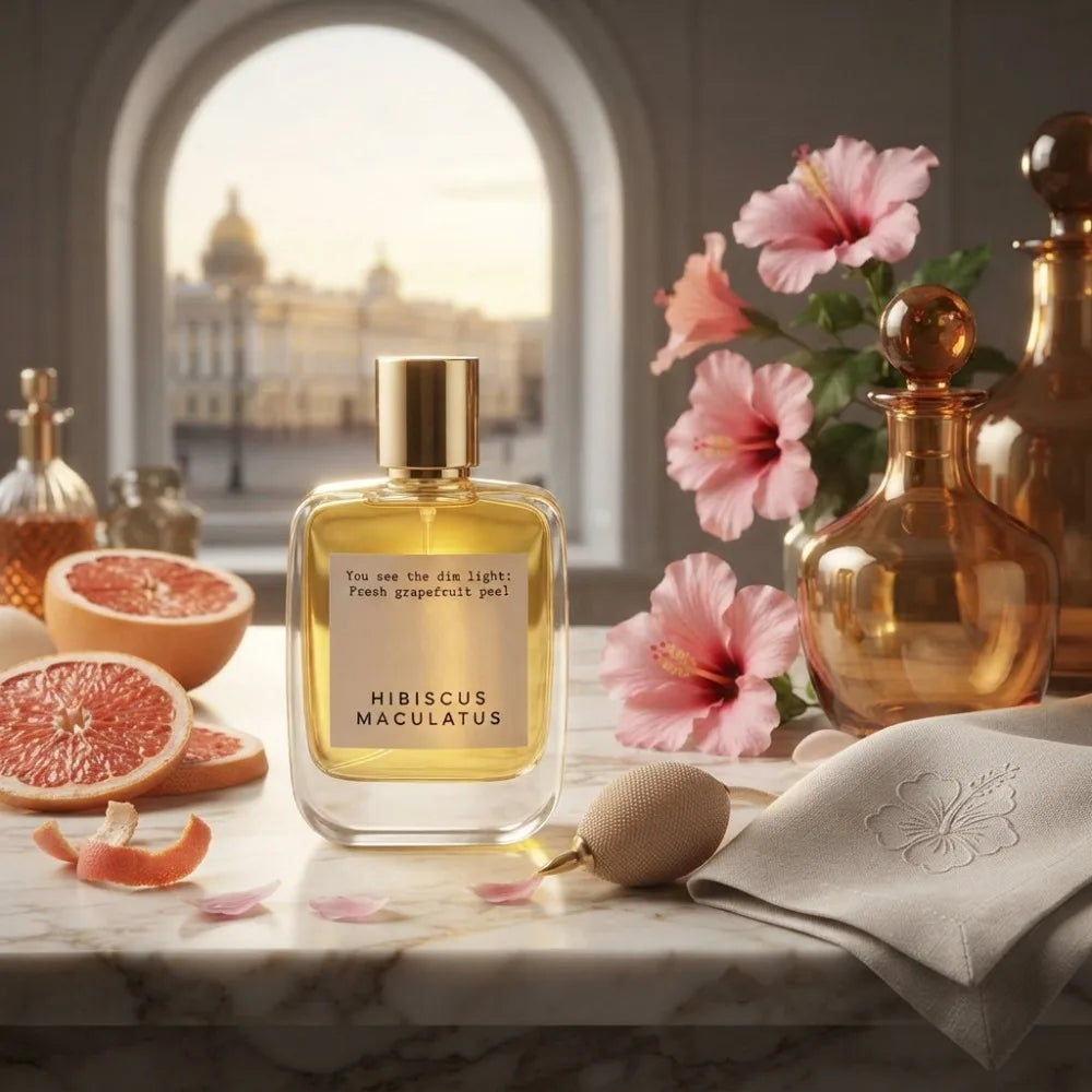 50ML A Glimmer of Light Perfume Eau De Toilette Clean Refreshing Long Lasting Citrus Fruity Amber Fragrance For Women Daily Use