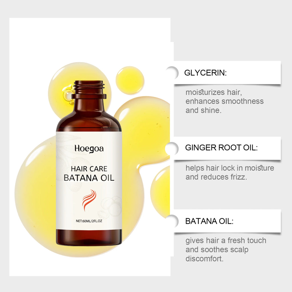 60ml Batana Hair Care Essential Oil Repair Damaged Strengthen Roots Anti-Breakage Oils Scalp Care For Men & Women Hair Care - AliExpress 66