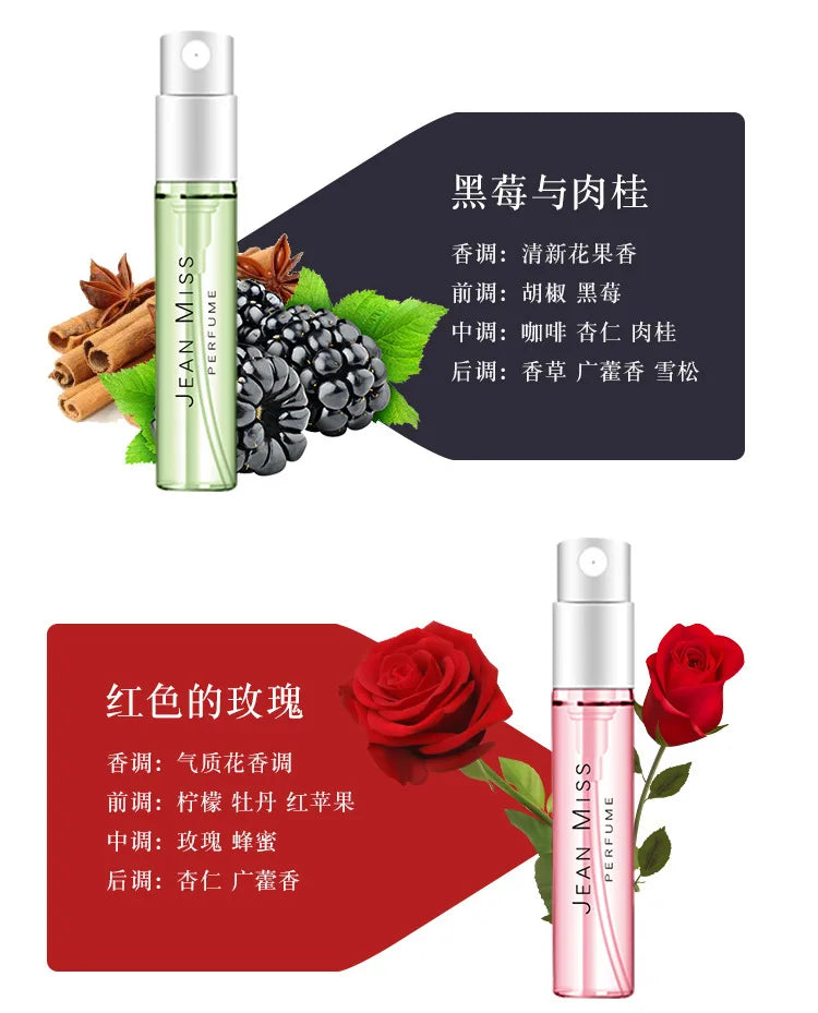 Women Perfume Sample Set Christmas Gift Spray Flirting Long Lasting Women Perfumes Suit Rose Floral Irresistible - AliExpress 66