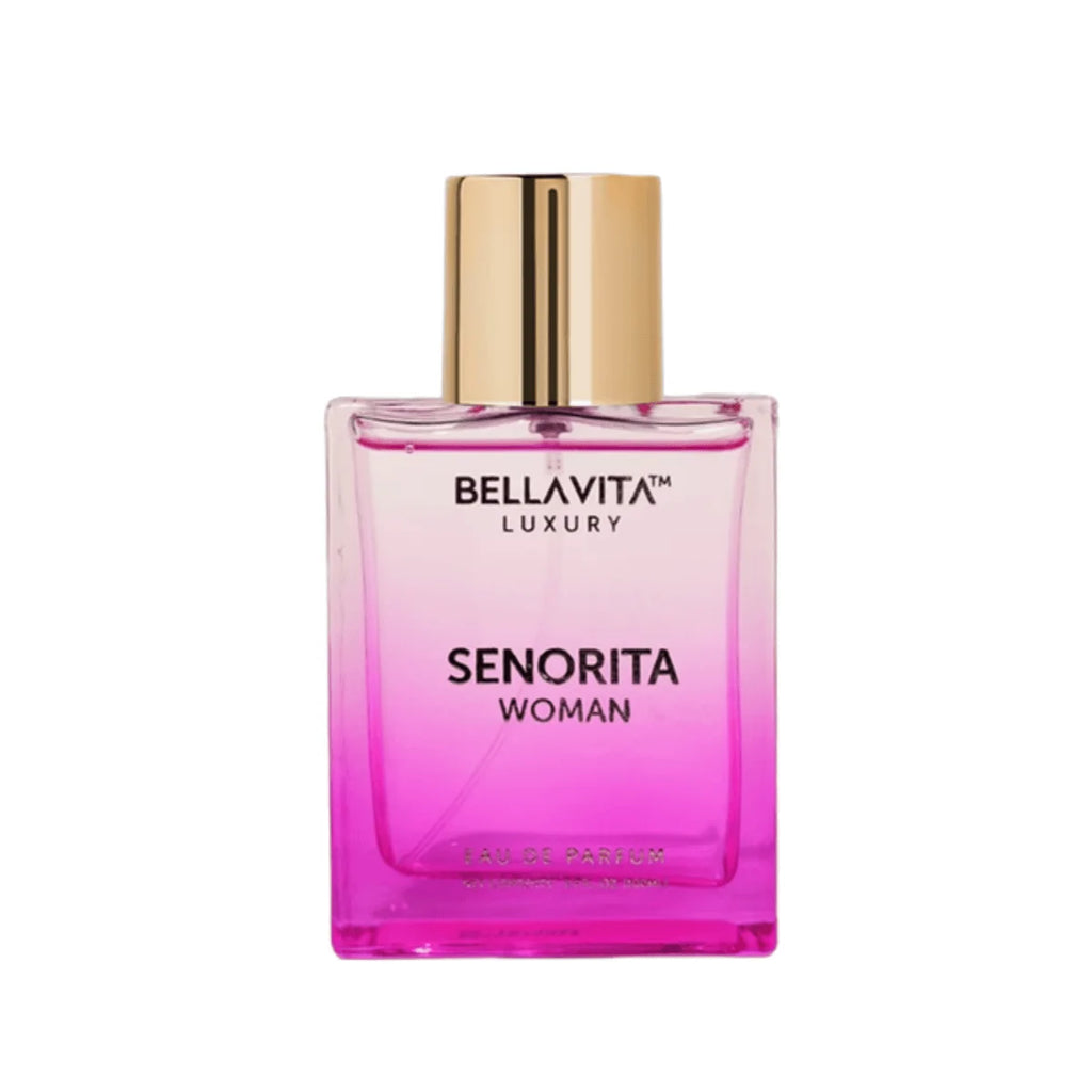 BELLAVITA LUXURY Senorita Woman 100ml Ladies EDP Spray Long Lasting Elegant Floral Cologne Pink Transparent Bottle Gift Package - AliExpress 66