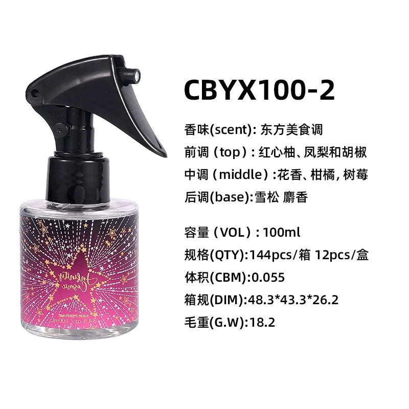 Floral Fragrance Hair Spray 100ml Alcohol Free EDT