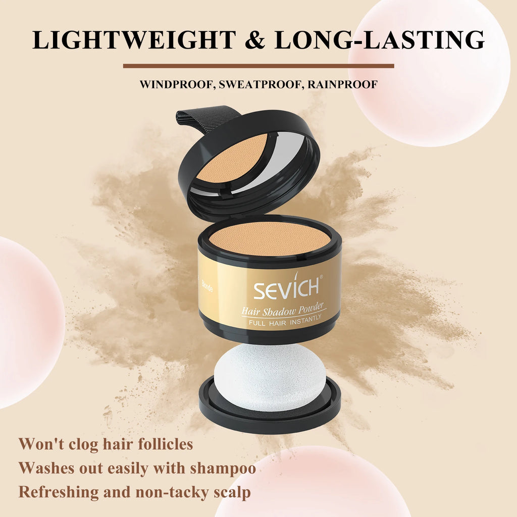 SEVICH Hairline Powder Black Blonde Root Cover Up 4G
