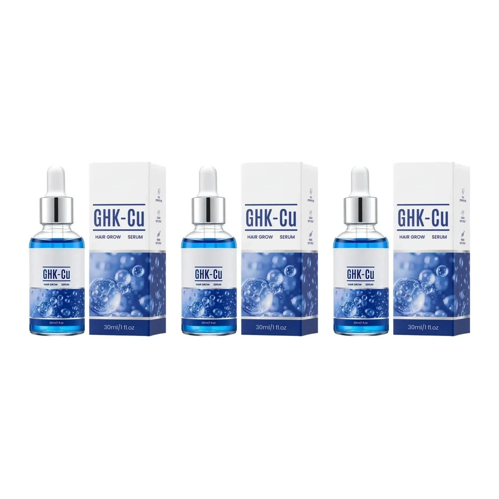 GHK-Cu Copper Peptide Hair Growth Serum ¨C Anti Hair Loss Regrowth Treatment, Root Strengthen Scalp Moisturizer Hair Oil