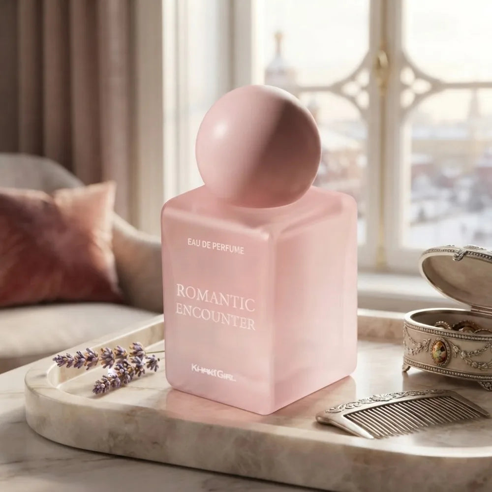 Romantic Encounter Perfume for Women 50ML EDP Long Lasting Fruity Woody Floral Fragrance Elegant Girly Scent For Daily Use Date