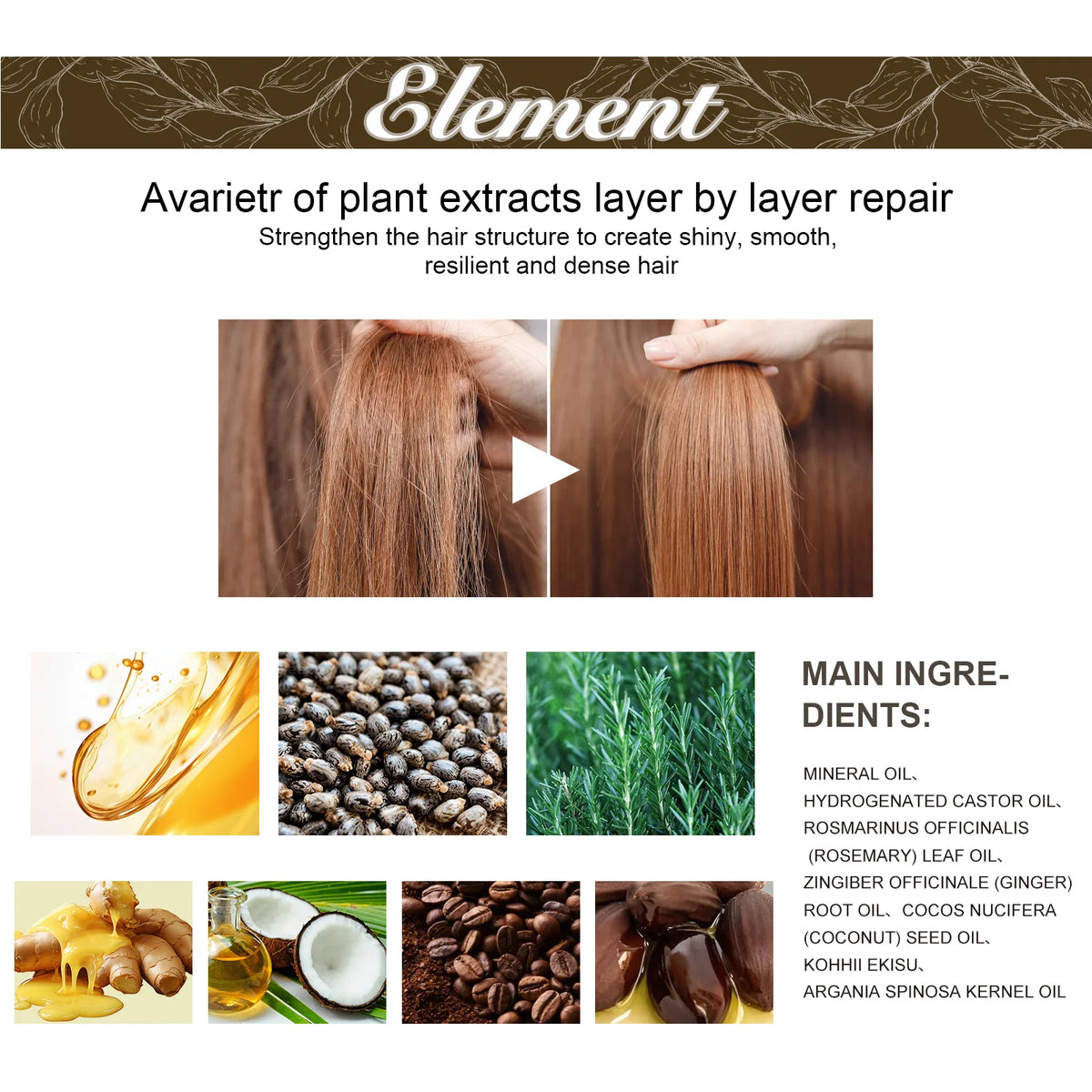 Rosemary Hair Growth Oil 60ml Anti Hair Loss Treatment For Thicker Hair Repairing Dry Damaged Hair Scalp Care With Argan Oil - AliExpress 66