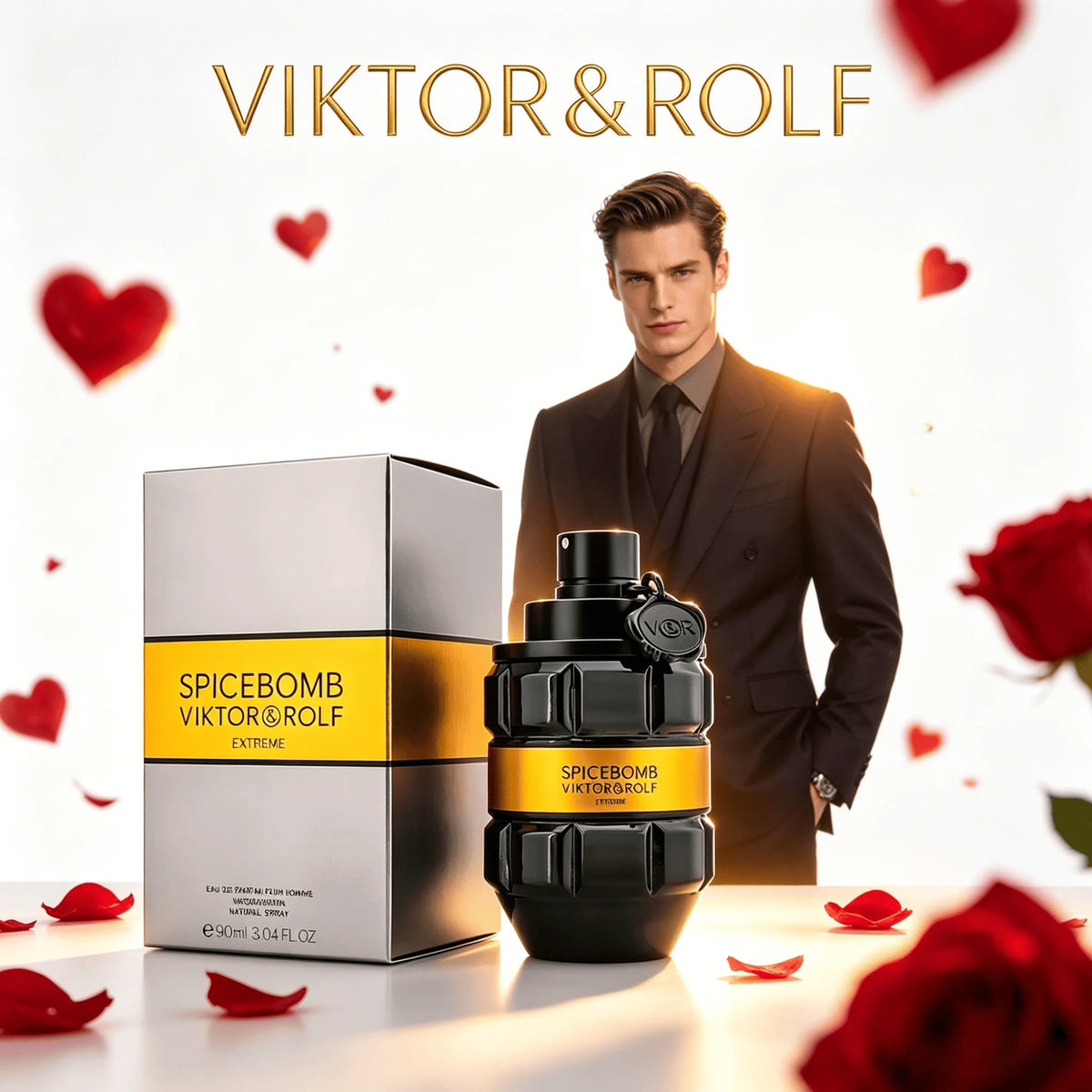Viktor&Rolf Spicebomb Men's Ancient Dragon Water Extreme Eau De Parfum Woody Spicy - Cologne for Men With Notes of Amber Vanilla - AliExpress 66