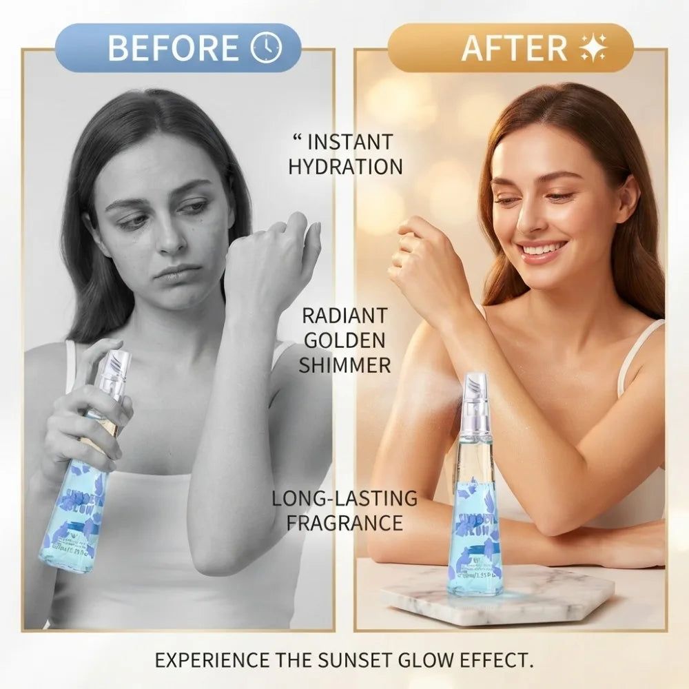 88ml Sunset Glow Women Fragrance Mist Portable Body Perfume Spray Long Lasting Fresh Sweet Scent Travel Daily Gift - AliExpress 66