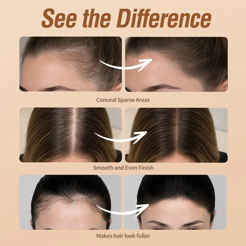 Sevich 10g Hairline Shadow Powder Root Cover Up Black Waterproof Hairline Contouring Powder Hairline Repair Filling Powder - AliExpress 66