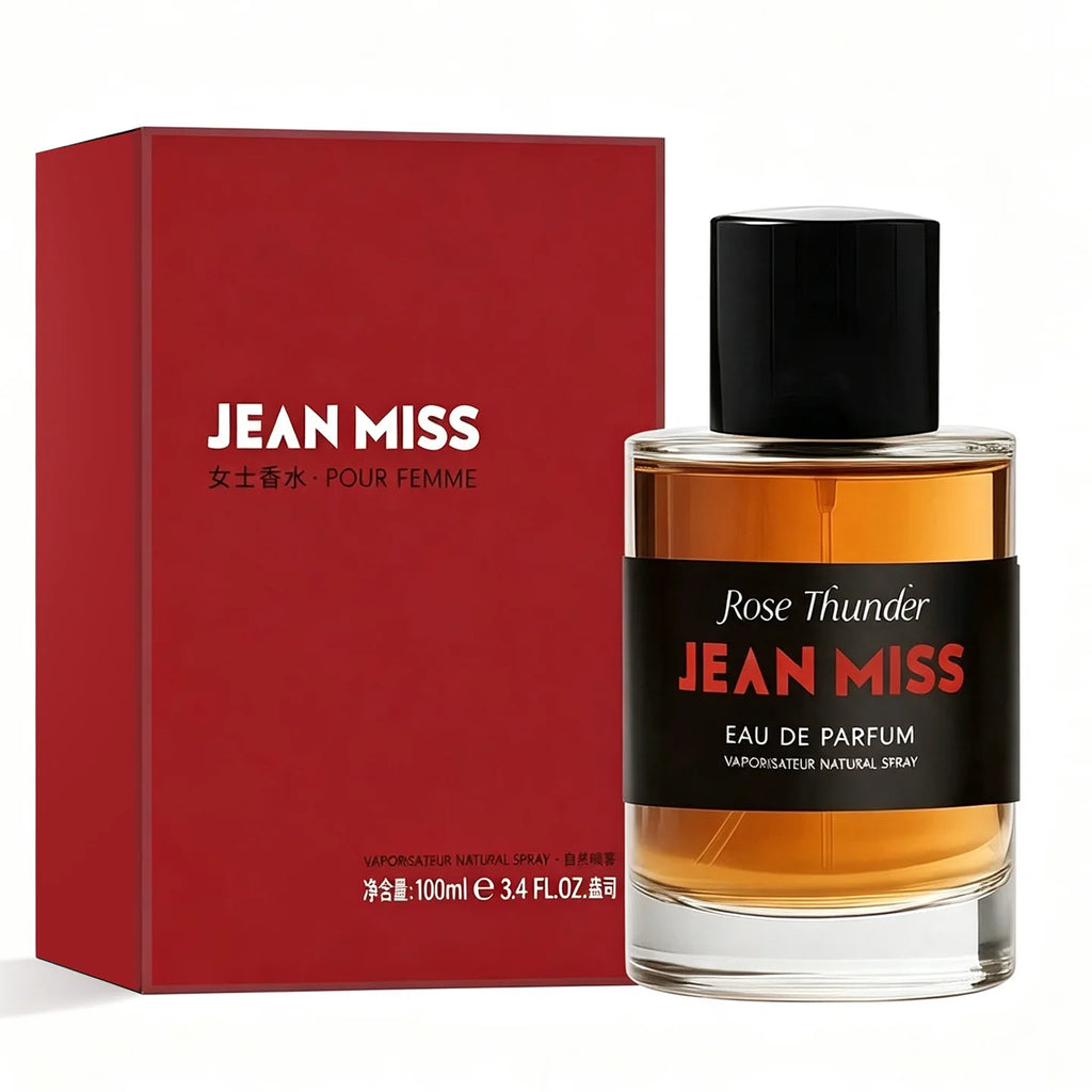 JEAN MISS 100ML Rose Thunder & Bigarade Concentree Perfume For Women EDP Rich Floral Citrus Fragrance Long Lasting Portable