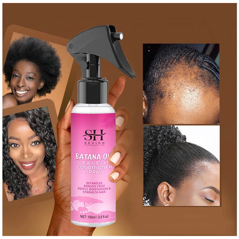 100ml Leave-In Batana Oil Hair Growth Spray Repairs Damage Restore Soft Hair Growth Spray Keratin Hair & Scalp Treatment - AliExpress 66