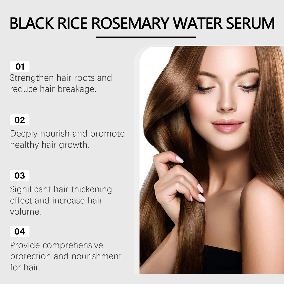 Black Sesame Hair Strengthening Oil Improve Damaged Split Ends Dry Frizz Repairing Nourishing Shiny Dense Hair Growth Care Serum - AliExpress 66