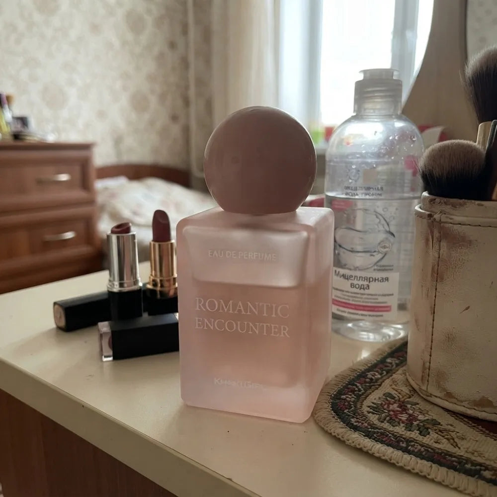 Romantic Encounter Perfume for Women 50ML EDP Long Lasting Fruity Woody Floral Fragrance Elegant Girly Scent For Daily Use Date