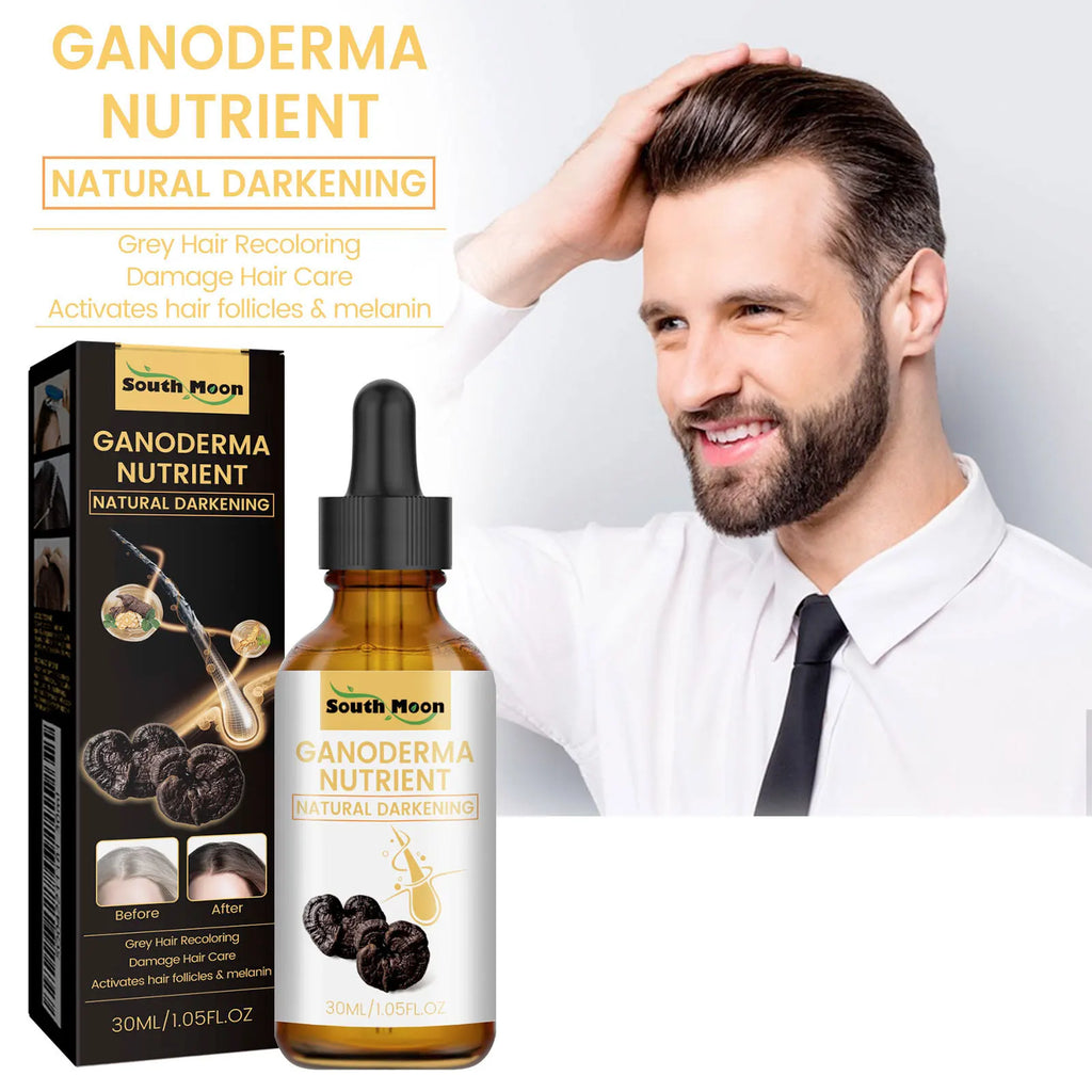 Anti Gray Hair Serum Hair Blackening Natural Color Repair Anti Loss Moisturizing Scalp Care Gray White Hair Treatment Essence - AliExpress 66