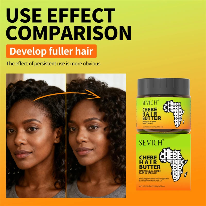 SEVICH Chebe Butter Deep Nourishes Repair Damaged Anti Hair Loss Breakage Hair Growth Oil Mask For Hair Growth Treatment - AliExpress 66