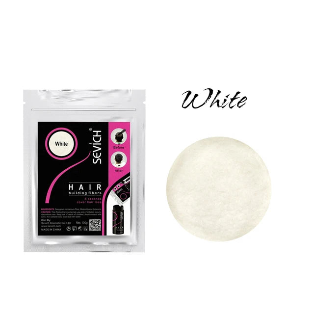 SEVICH 50g Hair Loss Building Hair Fibers Blender Conceal Styling Fiber Hair Powders Thinning Keratin Eyelash Extension Black - AliExpress 66