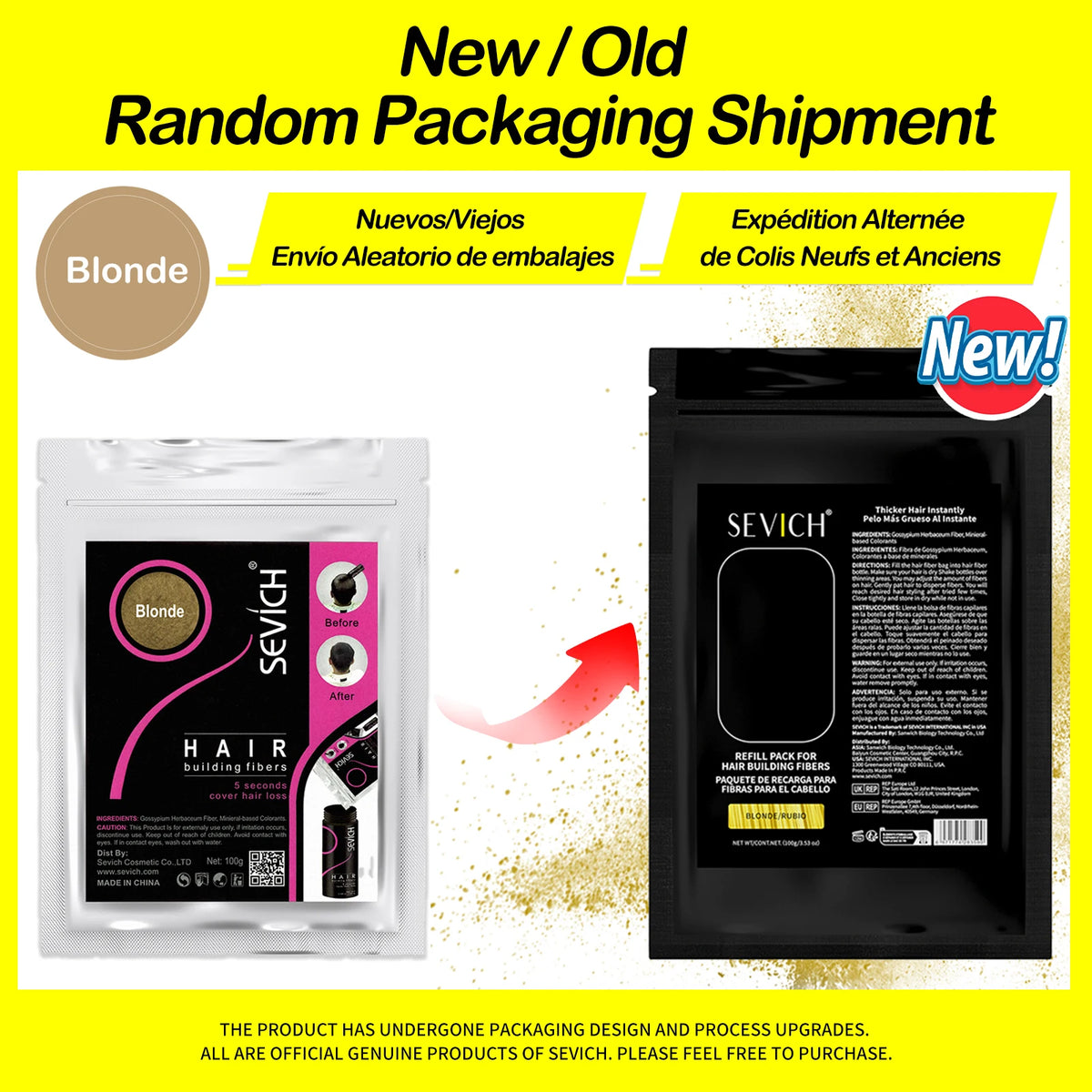 Sevich 100g Hair Fibers Refill Bag Keratin Instant Hair Growth Powder Hair Building Fiber Hair Regrowth Powder Hair Loss Product - AliExpress 66