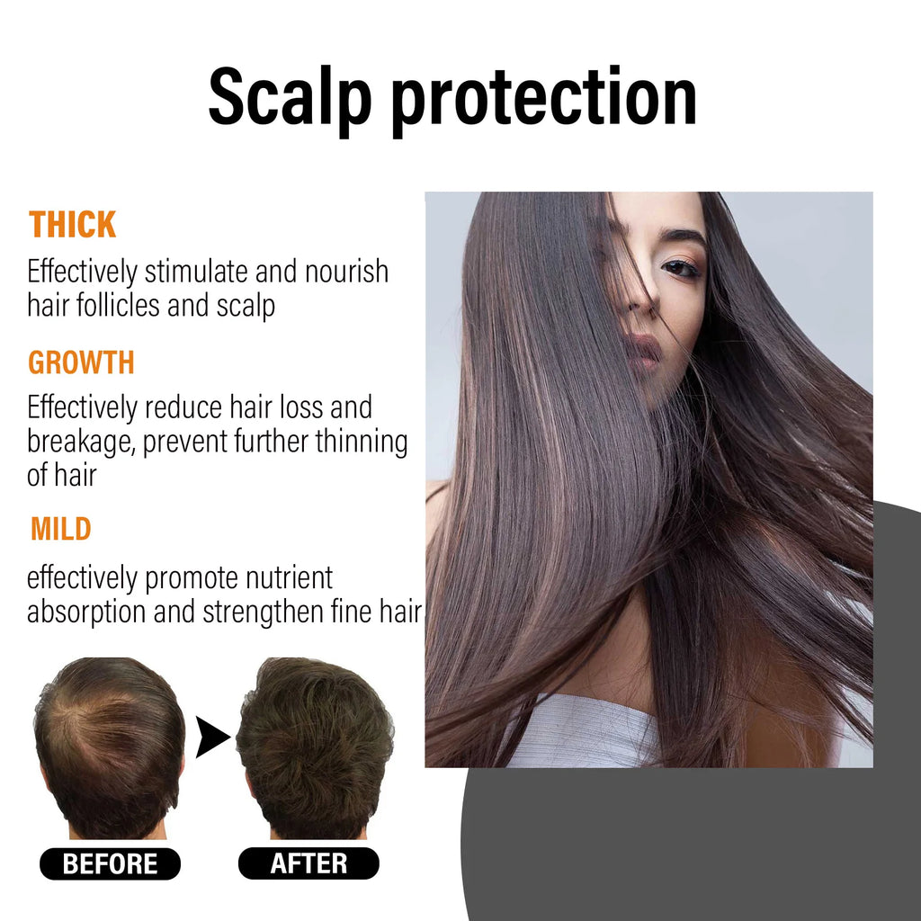 Hair Care Serum Oil Ginger Hair Regrowth Anti-Hair Loss Repairing Nourish Damaged Hair Roots Dense Essence Hair Conditioner - AliExpress 66