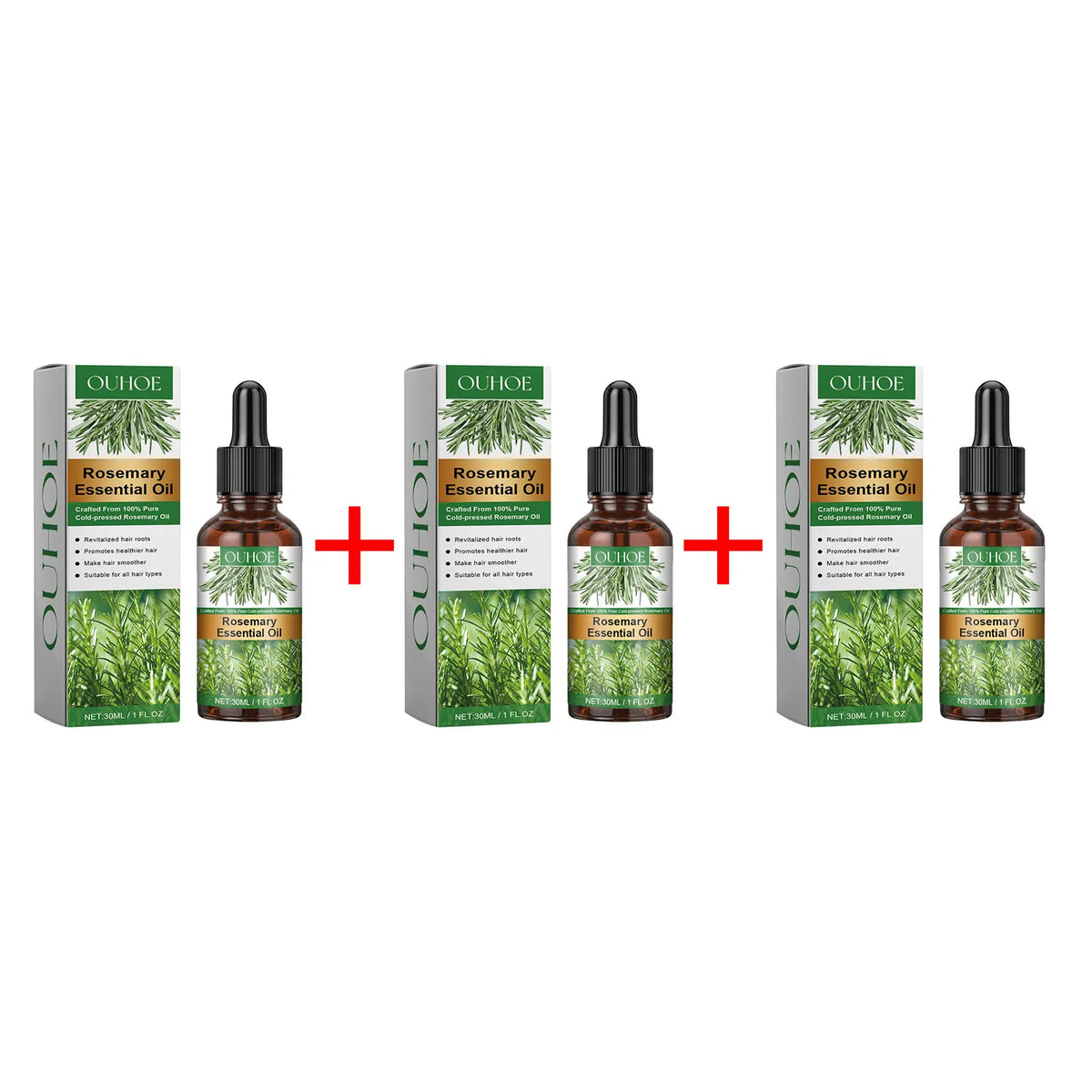 Rosemary Essential Oil Pure Natural Hair Growth Scalp Treatment Anti-Frizz Strengthening Nourish Shiny Healthy Hair Care Product - AliExpress 66