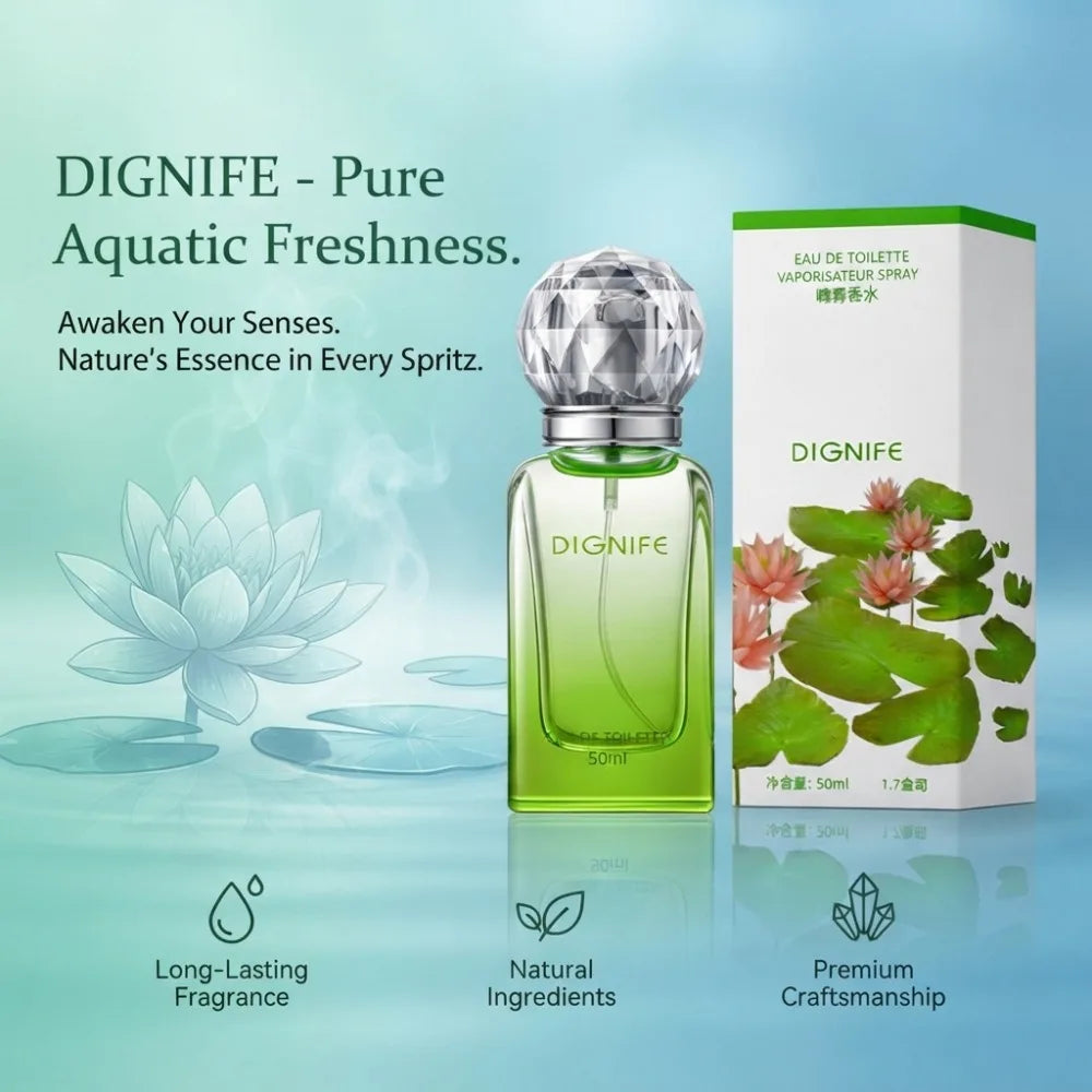 50ML Nile Garden Perfume Eau de Toilette Spray for Women Crystal Cap Long Lasting Floral Fruity Perfume Gift for Her Birthday