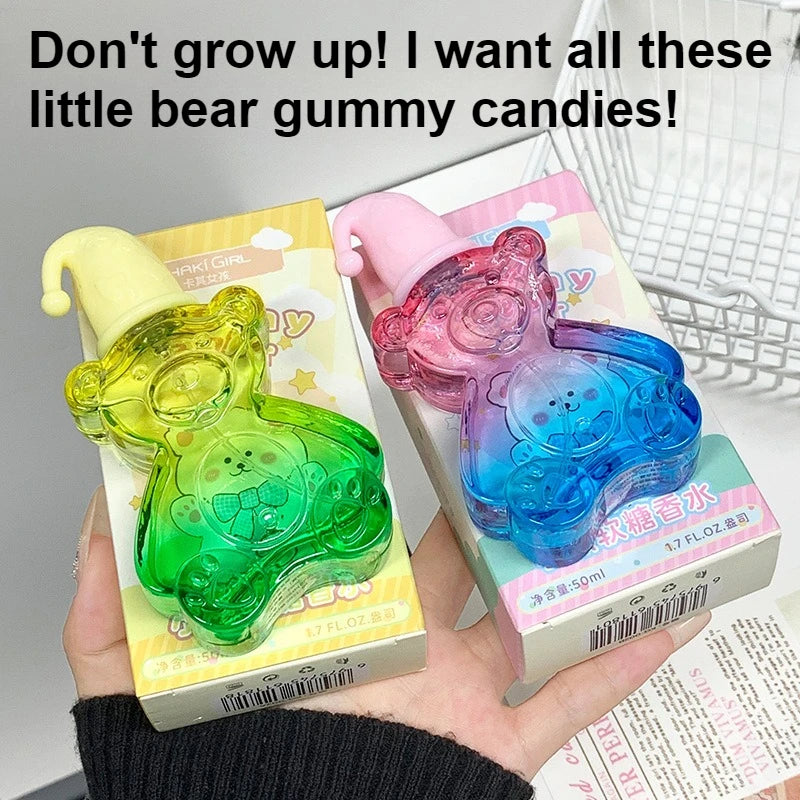 Gummy Bear-Shaped Perfume, 50ml: Long-lasting, light fragrance; affordable, niche perfume for students with a sweet, girly vibe - AliExpress 66