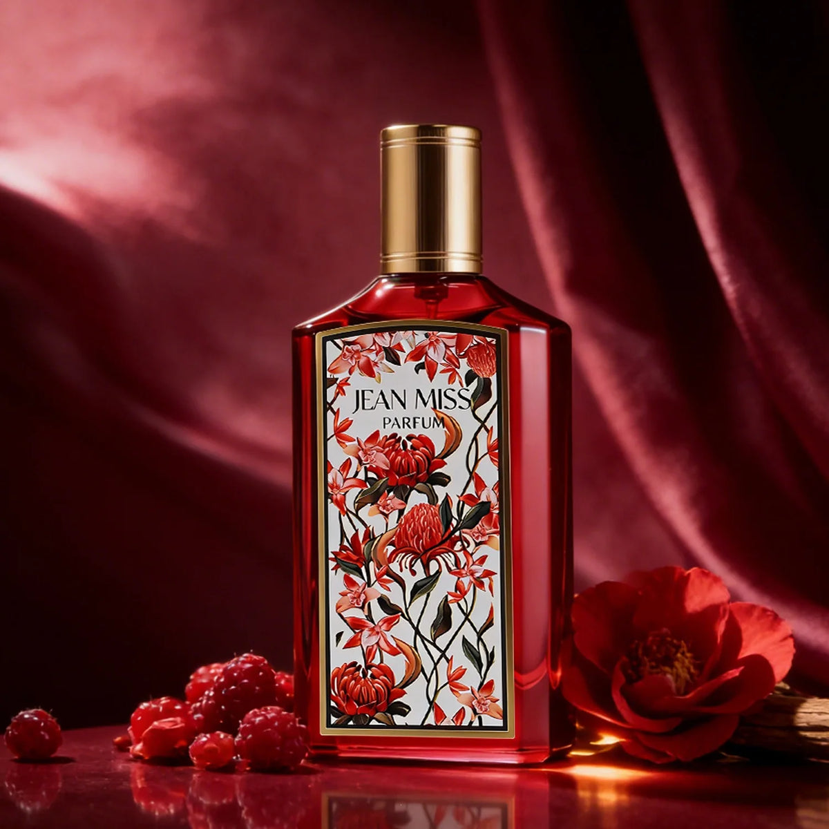 100ml: red rose Floral Women's Perfume, Long-Lasting Light Fragrance, Raspberry and Gardenia, Rich Summer Fruity Scent - AliExpress 66